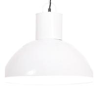 Lampe Suspendue 25 W 48 cm Blanc Rond E27 Luminaire Eclairage Salon vidaXL