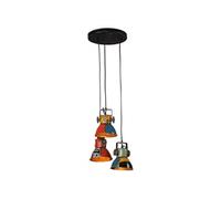 Vidaxl Lampe Suspendue 25 W Multicolore 30x30x100 Cm E27