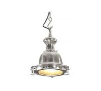 vidaXL Lampe suspendue 25x25x136 cm Aluminium Gris G