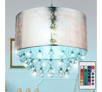 Lampe Suspendue À Changement De Couleur RGB LED Dimmable Avec Télécommande