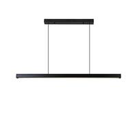 Lampe suspendue à LED linéaire minimaliste à longue bande, décoration de boutique, lustre en aluminium, luminaire de plafond pour îlot de cuisine, bureau, salle à manger, table de billard interesting