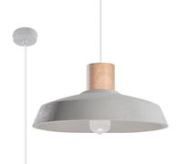 Lampe suspendue AFRA 1xE27 15W betoNon applicablerewno 115x40x40cm Sollux Lighting