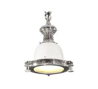 Lampe suspendue - - Aluminium - 40 W - Argenté/Blanc - Design contemporain