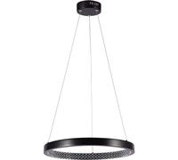 Lampe suspendue annulaire LED 4000K noire V-TAC VT-7823-10051