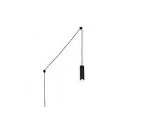 Lampe Suspendue Avec Prise Et Interrupteur, Gu10, ""Rim' : Couleur - Noir