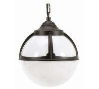Lampe Suspendue Bille Abat-Jour IP44 Vintage E27 Extérieur Entrée Jardin Ragnell
