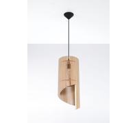 Lampe Suspendue Bois Moderne Wohnlich E27 Tedusia Salon à Manger Suspensions