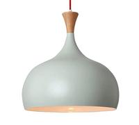 Lampe Suspendue créative en Aluminium et Bois de Style Nordique, idéale pour la Cuisine, Le Couloir, la Chambre à Coucher, Le Balcon ou la Chambre à Coucher