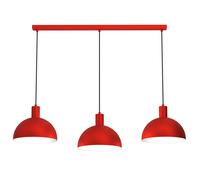 Lampe Suspendue Cuisine Rouge Blanc Métal E27 114 CM Long Manger Pendelleuchte