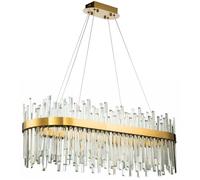 Lampe Suspendue De Plafond Toolight App1513-Cp80 Lampe Pendante Au Plafond 35 X 80 X 95 Cm Or Brossé