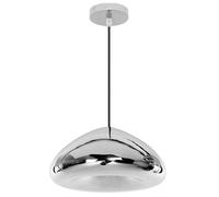 Lampe Suspendue De Plafond Toolight App322-1Cp Lampe Pendante Au Plafond 15,5 X 29 X 15,5 Cm Chrome
