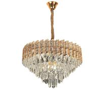 Lampe suspendue de plafond ToolightG054-CP Plafonnier Or 85X47X33CM