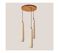 Lampe suspendue de Style japonais avec pierre naturelle, Base Shad G9, lampe suspendue Compatible with cuisine, île, salle à manger,Lustres