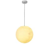 Lampe Suspendue d'extérieur en Forme de Lune avec Impression 3D - Lanterne créative Moderne en Forme de Globe pour Chambre d'enfant, Restaurant, Bar, Maison