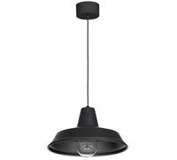 Lampe Suspendue E27 Ø Noir 36 CM Métal Vintage Suspensions Cuisine Manger