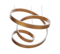 Lampe Suspendue Éclairage LED au Design Atypique en Aluminium Doré Wanli [EEK: A]