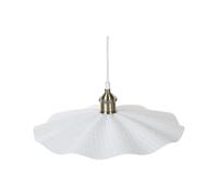 Lampe Suspendue Elégante Plafonnier Pendant en Métal Blanc Minimaliste Phils