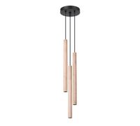 Lampe suspendue en bois PASTELO 3P