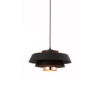 Lampe Suspendue en Fer à Une tête, Style Industriel, personnalité créative, luminaires de Plafond à Base E27, luminaire décoratif pour Salle d'exposition, Salle de conférence