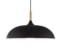 Lampe Suspendue en Fer Style Amen, culot E27 à tête Unique, Abat-Jour personnalisé en Forme de Chapeau, luminaire décoratif pour Porche et Couloir