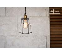 Lampe suspendue en métal Leeds