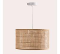 Lampe Suspendue En Rotin Ytse Marron Naturel Marron Naturel Marron