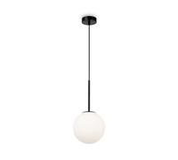 Lampe Suspendue En Verre Boule Ø 20 Cm H: Max. 222,5 Cm Réglable E14