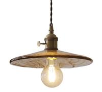 Lampe Suspendue en Verre créative en Forme de Cache-Pot, Style rétro Nordique, culot E27, luminaire décoratif pour Bureau, Salon de thé, café