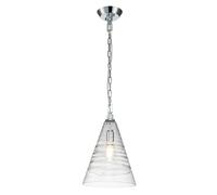 Quintiesse Elroy lampe suspendue 1x60 W chrome QN-ELMORE-P-PC