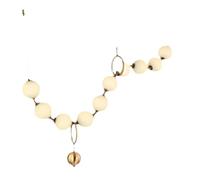 Lampe suspendue en verre multi-têtes pour restaurant français, moderne et minimaliste, collier de perles, plafonnier, tête de lit, longue suspension