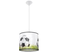 Sollux Lighting – Suspension Piłka SL.1428 – 1x15 W E27 – Blanc/Noir/Vert