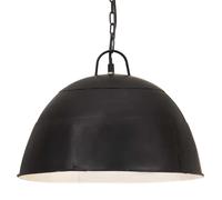 Lampe Suspendue Industrielle Vintage 25 W Blanc Rond 41 cm E27 Salon vidaXL