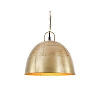 Vidaxl Lampe Suspendue Industrielle Vintage 25 W Laiton Rond 31 Cm E27 Multicolore