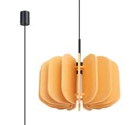 Lampe suspendue jaune MULA 45