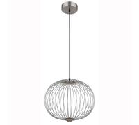 Lampe suspendue Lampe à suspension Lampe de salle à manger Lampe de salon LED chromée H 150 cm