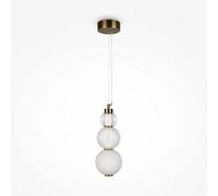 Lampe suspendue Lampe à suspension Lampe de table à manger Lampe de salon LED Boule de verre H 157,4 cm