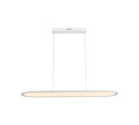 Lampe suspendue lampe de salle à manger LED aluminium blanc lampe de table à manger L 80 cm