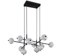 Lampe suspendue lampe de table à manger LED lumière du jour lampe de salon H 220 cm