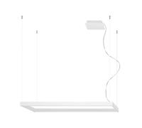 Lampe suspendue lampe design LED lampe de salon en aluminium blanc lampe de couloir