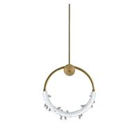 Lampe suspendue , Lampe suspendue en cristal d'art français, chambre à coucher chaude, de chevet, petit lustre à la mode et texturé, moderne, minimaliste, industriel, décoratif, suspension K9 en crist