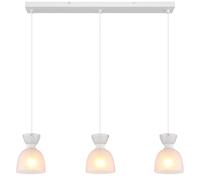 Lampe suspendue lampe suspendue lampe de salle à manger plafonnier métal verre hauteur peut être raccourcie