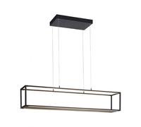 Lampe Suspendue LED à Manger Tactile Noir Salle 105 CM 32 W Pendelleuchte