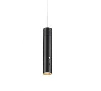 Lampe Suspendue LED À Pile Dimmable Touch Ø4 Cm Noir 3000 K Salle À Manger