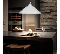 Lampe suspendue LED 7 watts Riefenglas éclairage blanc lampe à pendule