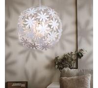 Lampe Suspendue LED Design Fleurs Plafonnier Boule Fleurs