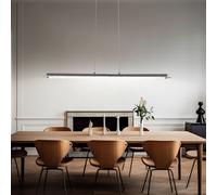 Lampe Suspendue LED Pour Chambre À Coucher Éclairage Chrome Verre Spot