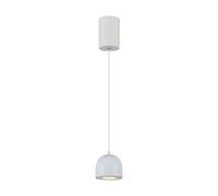 1 pz 8.5W LED Hanging Lamp Φ100 White Body 3000K