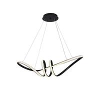 Lampe suspendue linéaire LED 3000K noir V-TAC VT-7798-8010