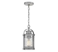 Quintiesse Booker lampe suspendue 1x60 W transparent-aluminium QN-BOOKER8-S-IA