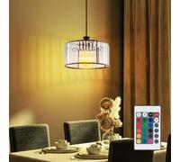 Lampe Suspendue Lustre Salle à Manger Télécommande Variateur Changement RGB LED
